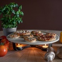 pizza party hot stone basis gietijzer 35x8