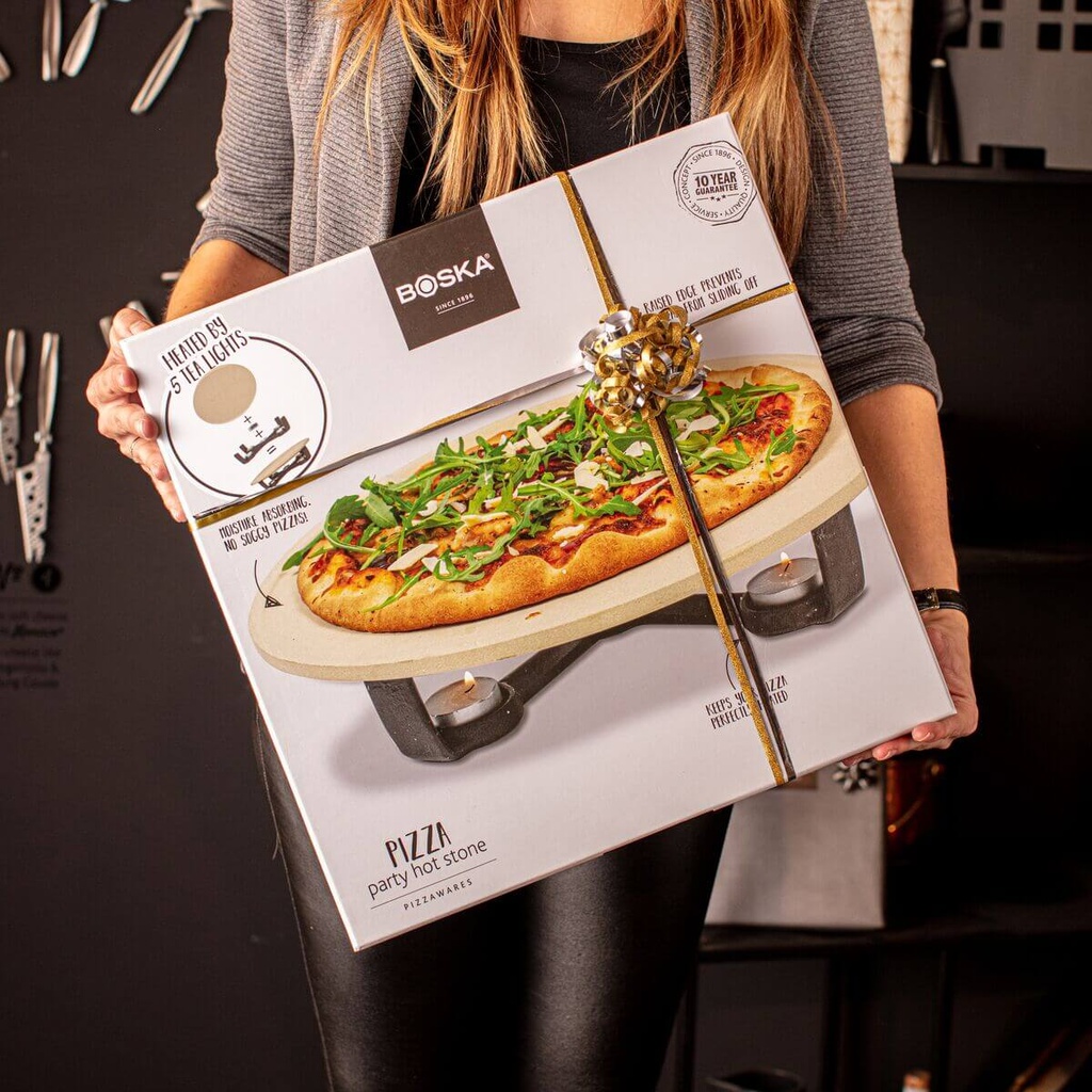 pizza party hot stone basis gietijzer 35x8