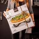 pizza party hot stone basis gietijzer 35x8