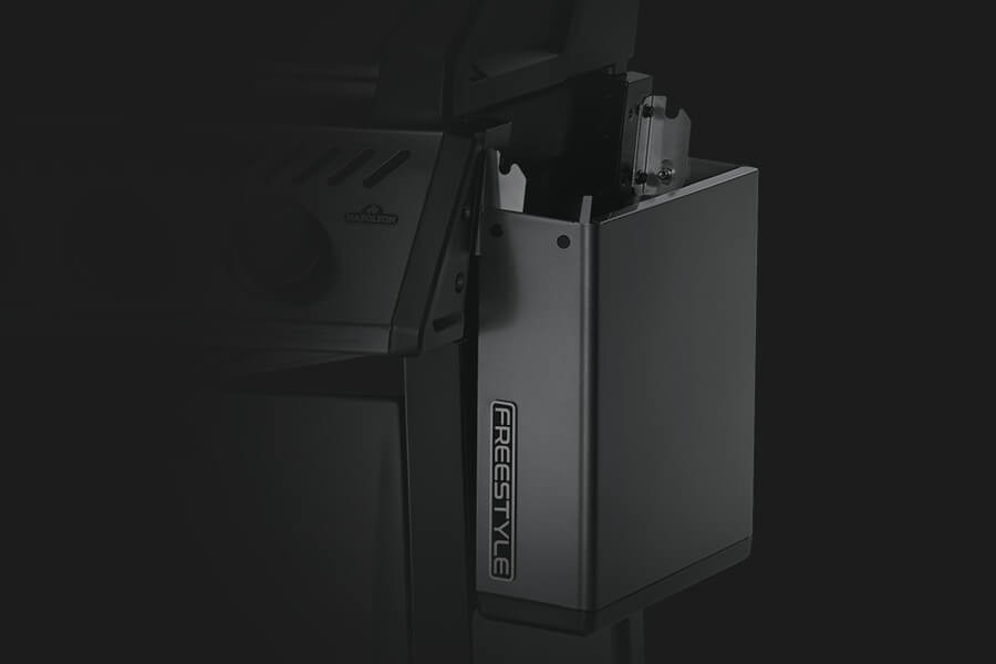 freestyle 425 sb met zijbrander, graphite