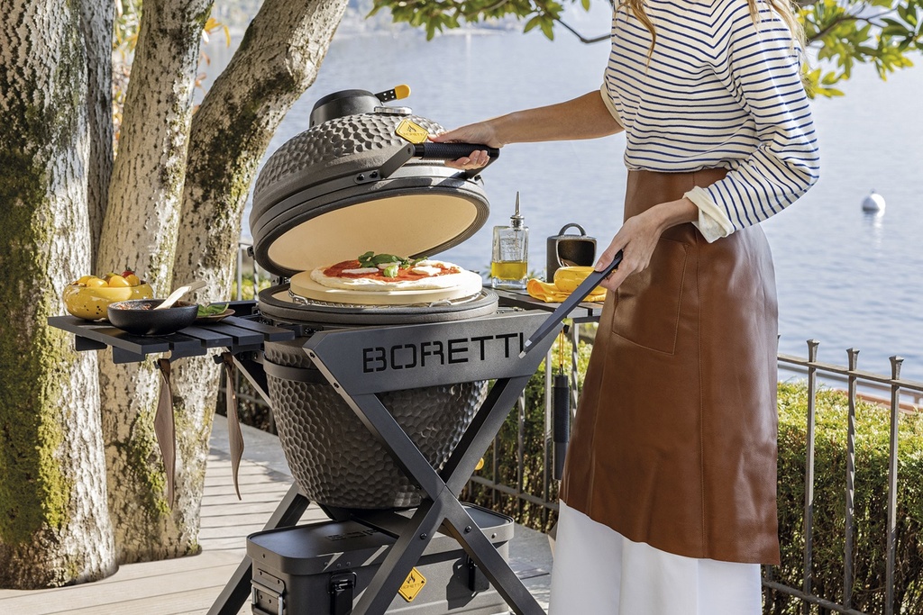 bbq pizzasteen 36 cm rond boretti