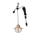 edison pendant light copper usb