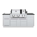 imperial s 690 inox built in + zijbrander