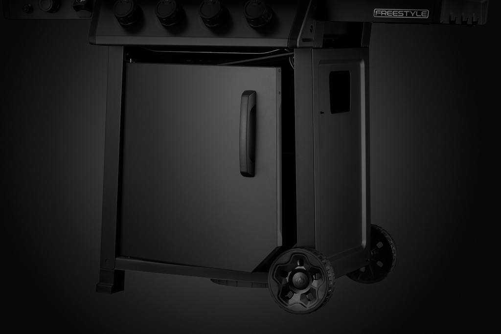 phantom freestyle 425, rvs roosters, mat zwart