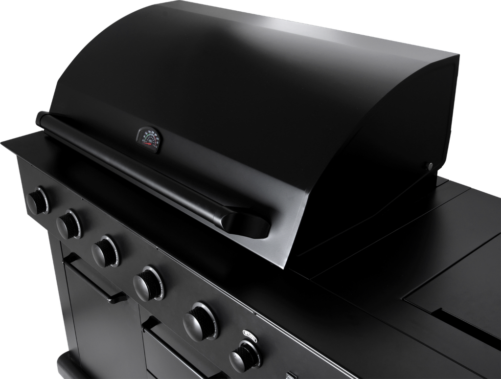 luciano nero gas buitenkeuken incl. koelkast