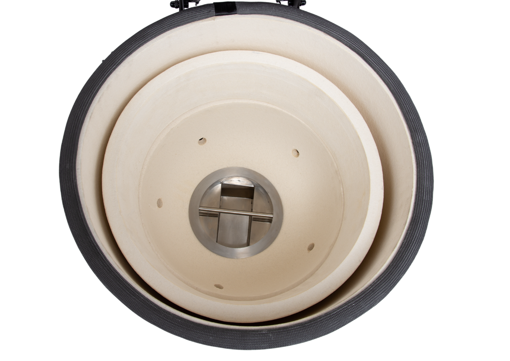 ceramica solo large kamadobarbecue-inbouw