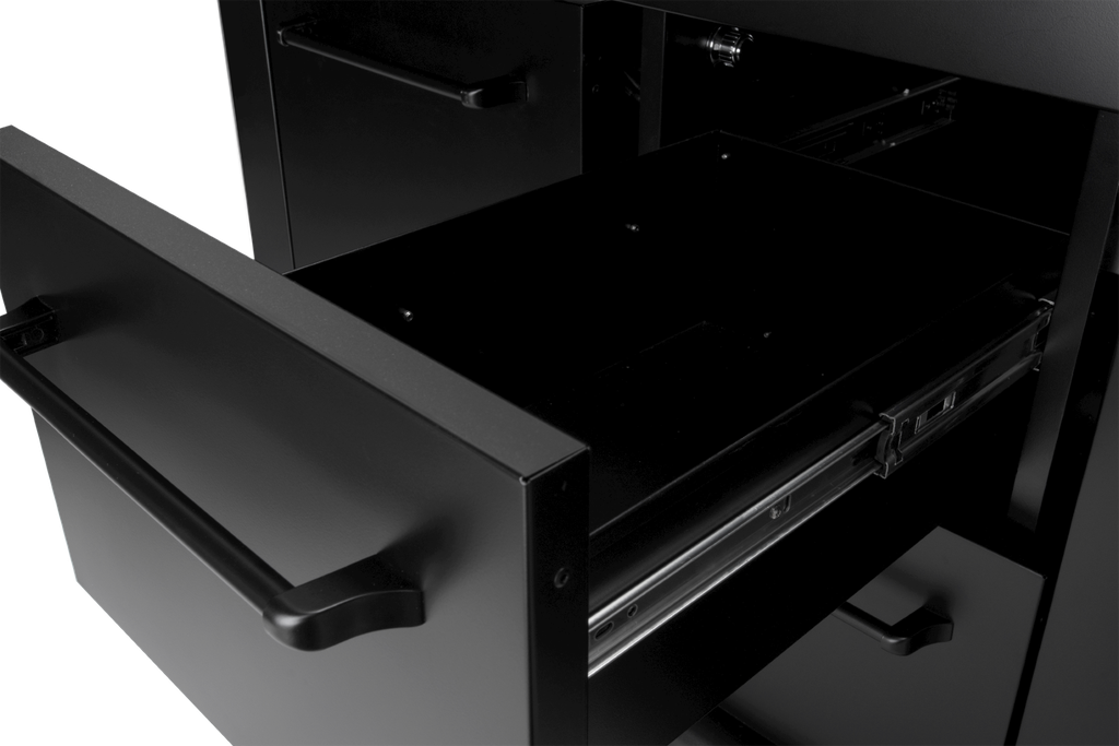 luciano nero gas buitenkeuken incl. koelkast