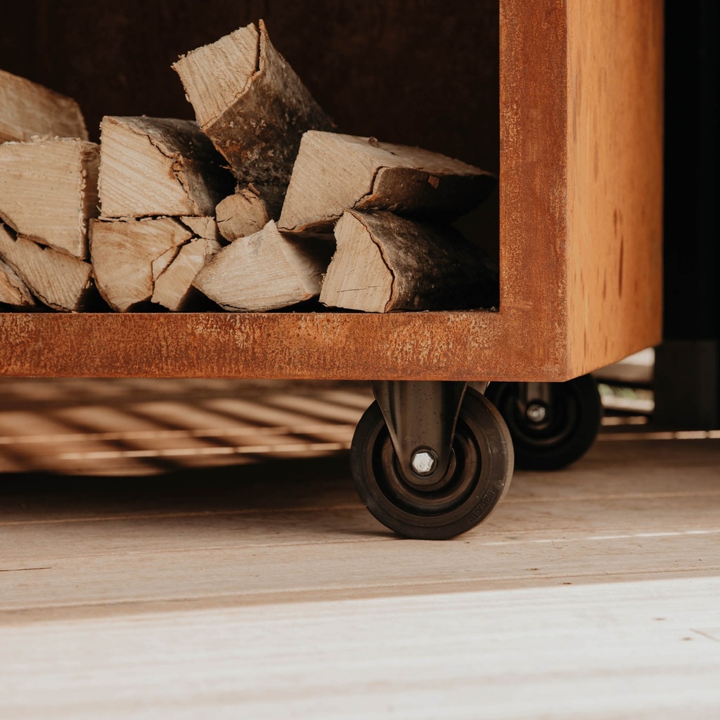 kamado table corten 135 pro concrete tb