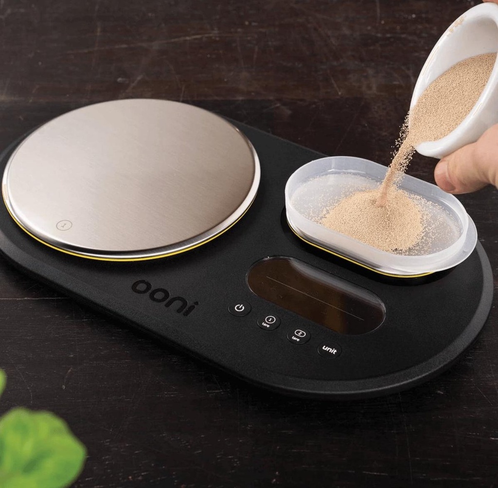 digitale keukenweegschaal dual platform