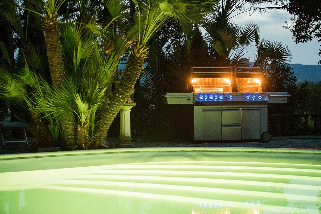 prestige pro 825, rvs, incl. draaispit