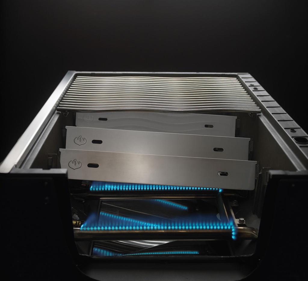 inbouw prestige pro 500, rvs, incl draaispit