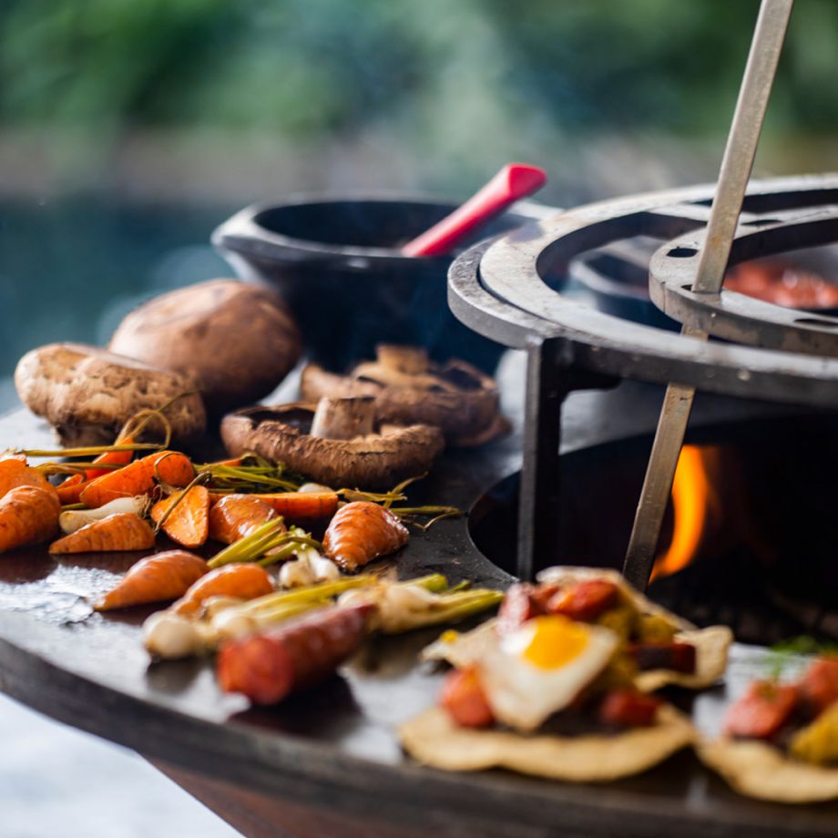 brazilian grill set xl (ring+3 broch.)