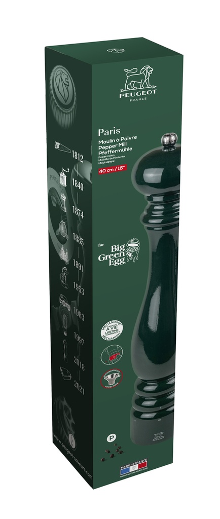 Pitt-Big Green Egg-Peugeot pepermolen 40 cm groot lim ed-1