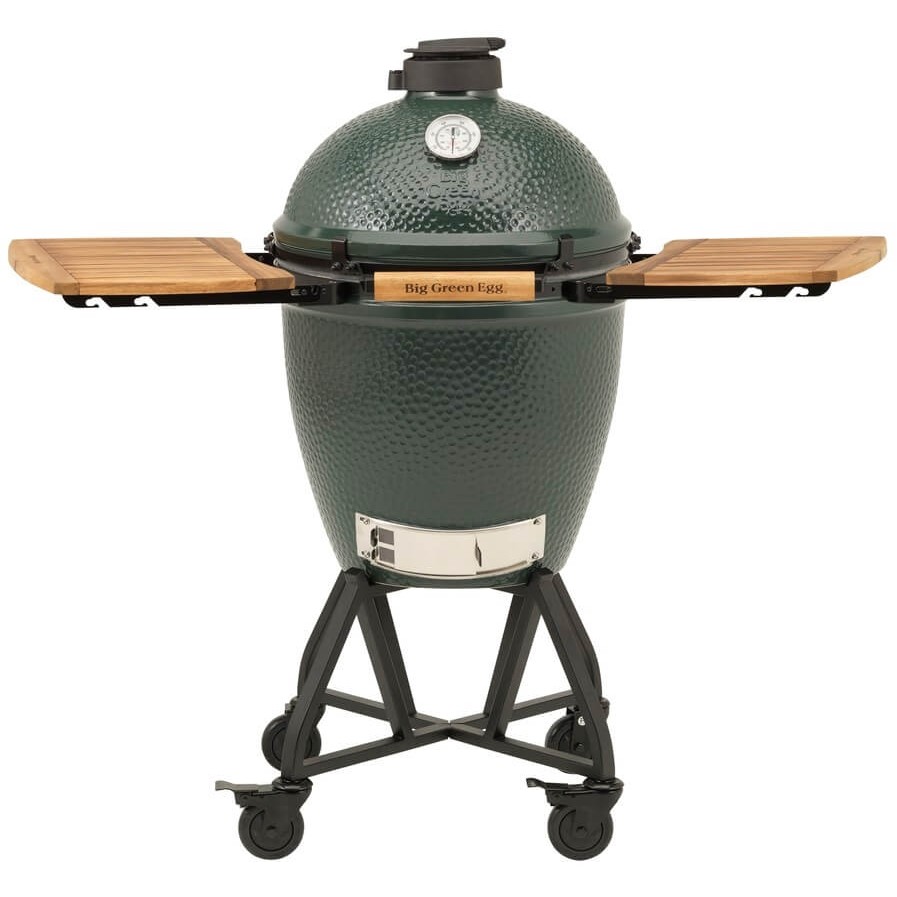 Pitt-Big Green Egg-Acacia EGG mates M - houten zijtafels-1