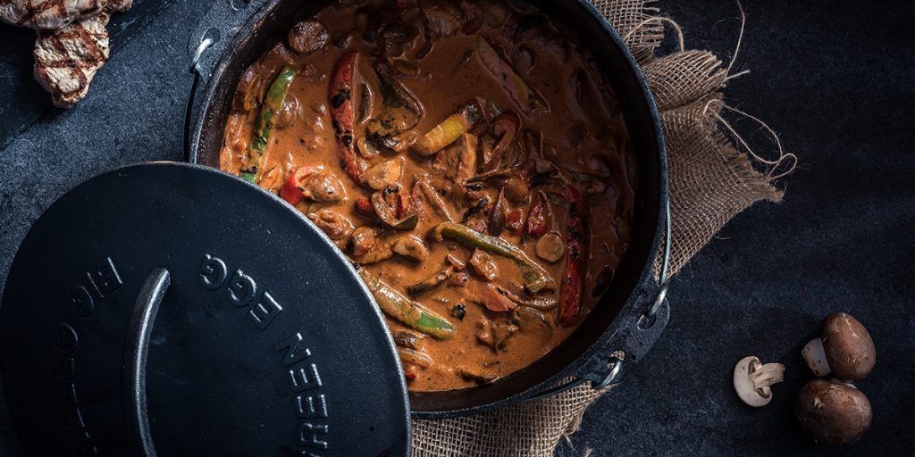 cast iron dutch oven 27cm 5.2l