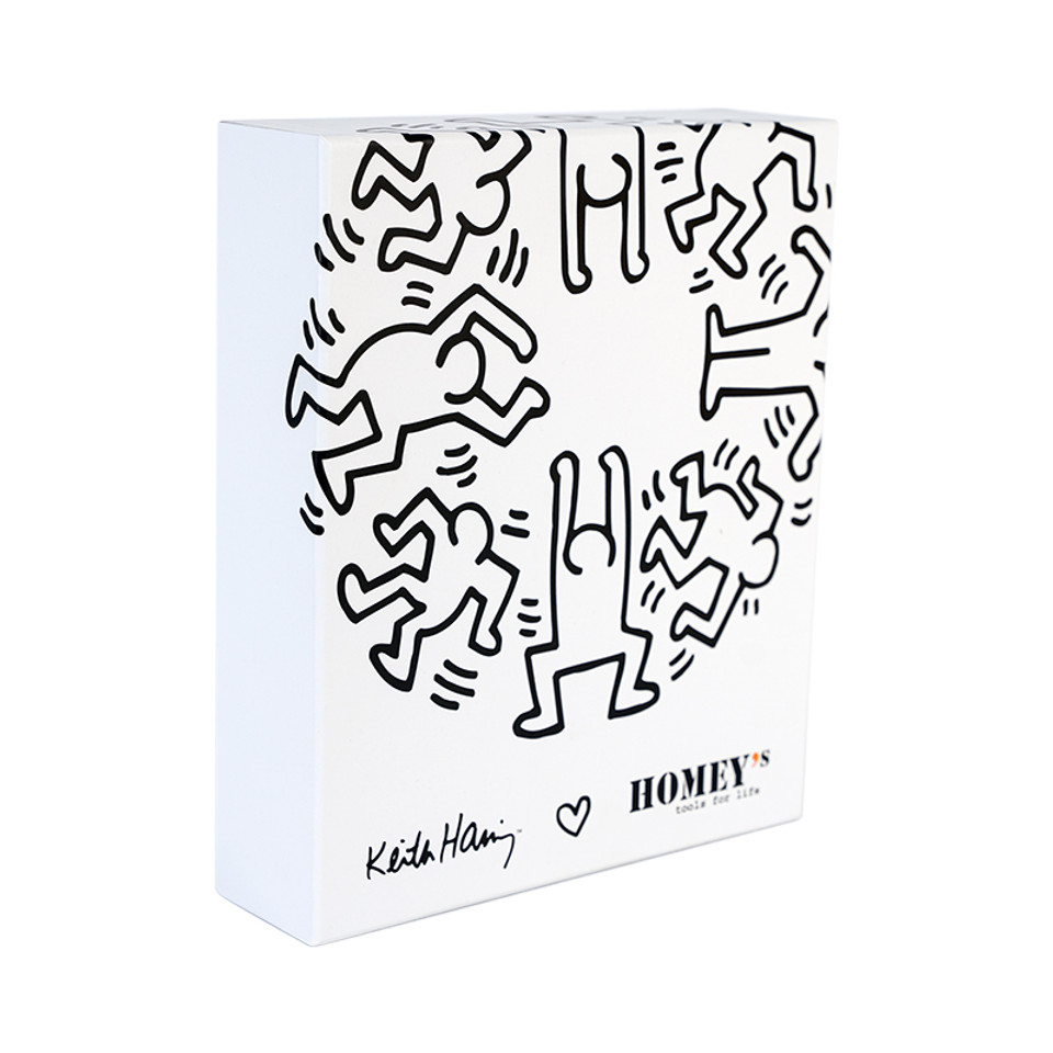 keith haring magnetisch messenblok rond