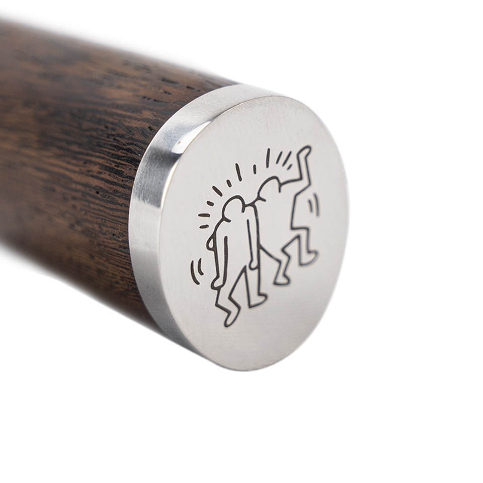 keith haring steakmessenset 4-delig