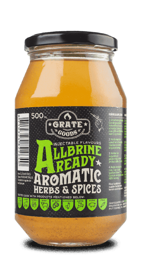 allbrine ready aromatic herbs incl injector 500ml