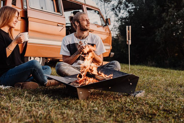 triple 65 vuurschaal corten