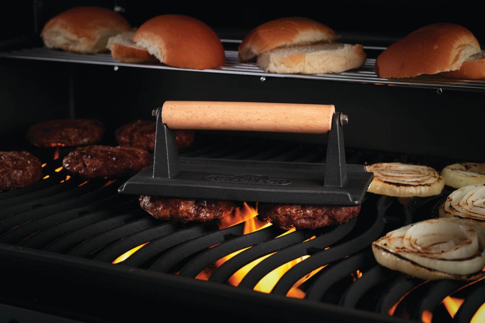 gietijzeren vlees/burger pers