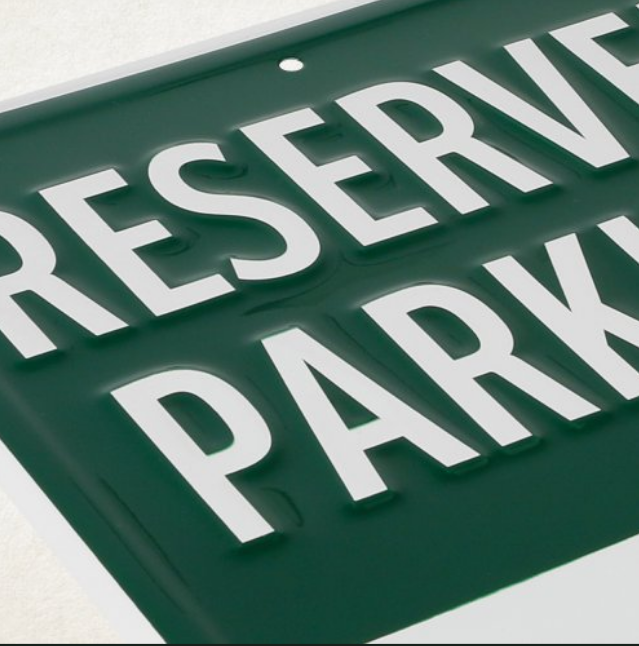 parkeerbord eggheads only