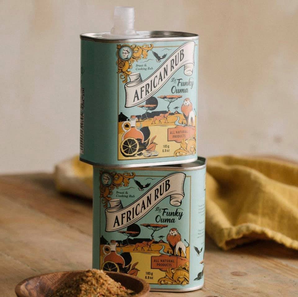 african rub tin 185 g