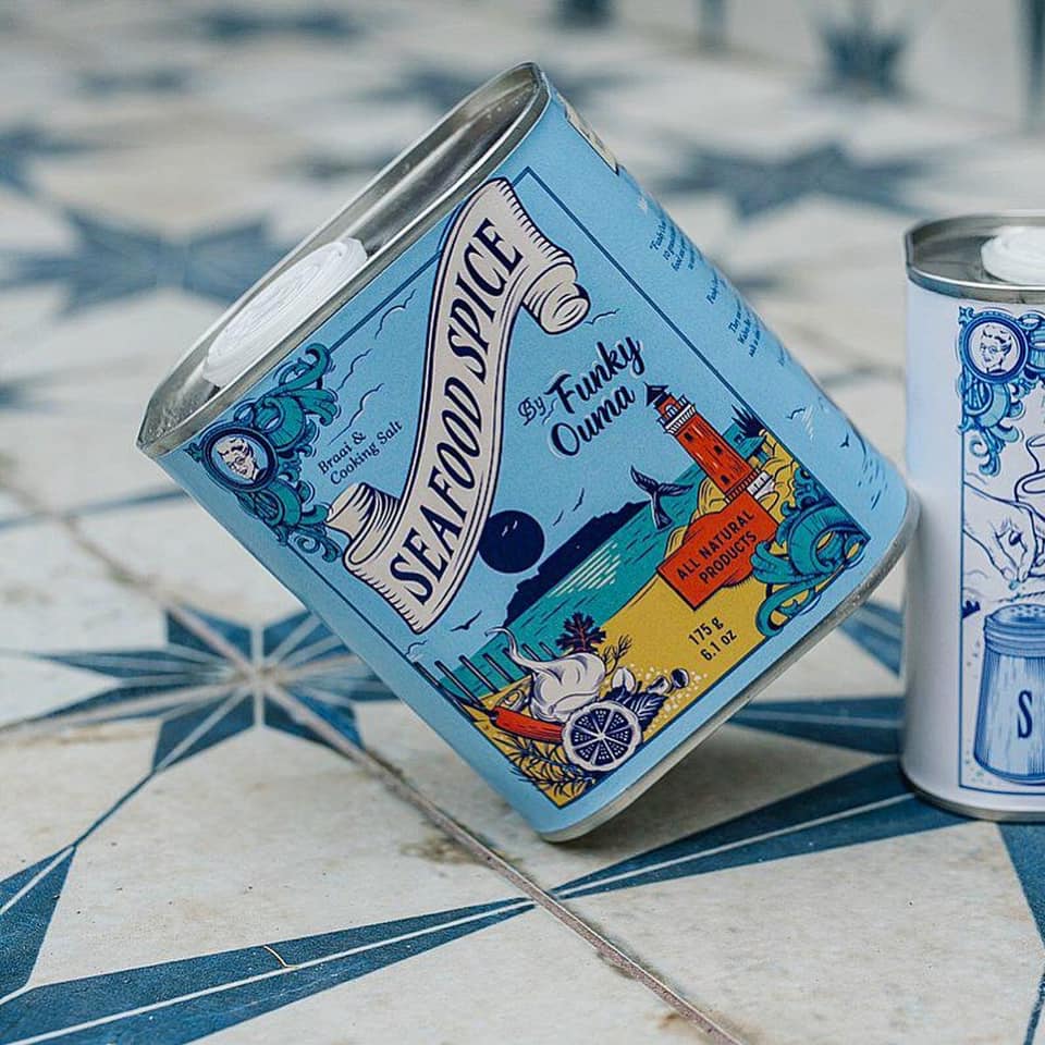 seafood spice tin 175 g