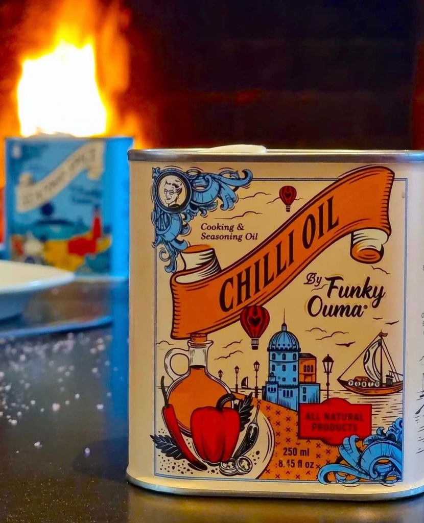 chilli oil tin 250 ml