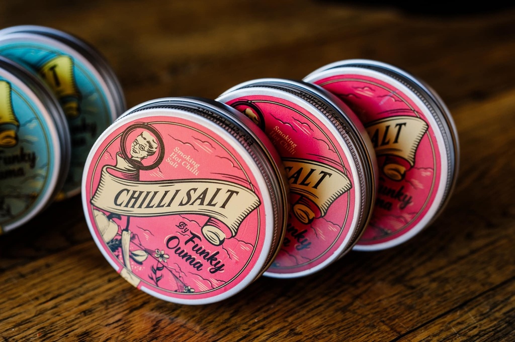 chilli salt travel tin 90 g