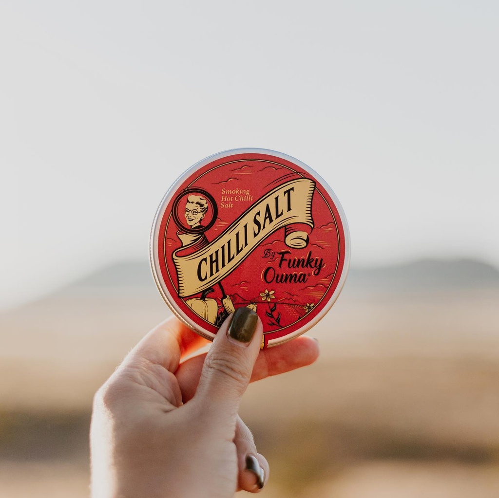 chilli salt travel tin 90 g