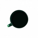 enamel mug green