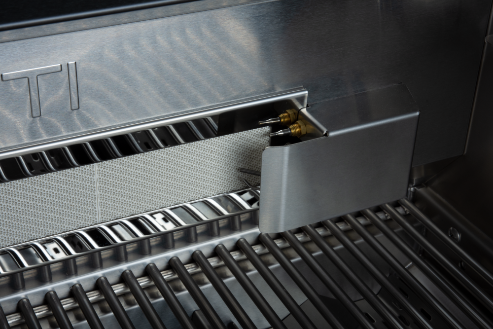 imperatore nero gasbarbecue 4 burners built-in