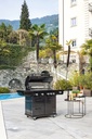 imperatore nero gasbarbecue 4 burners gun metal