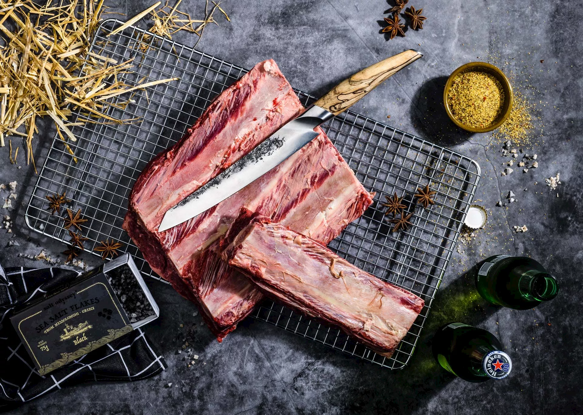 katai vleesmes 20.5 cm