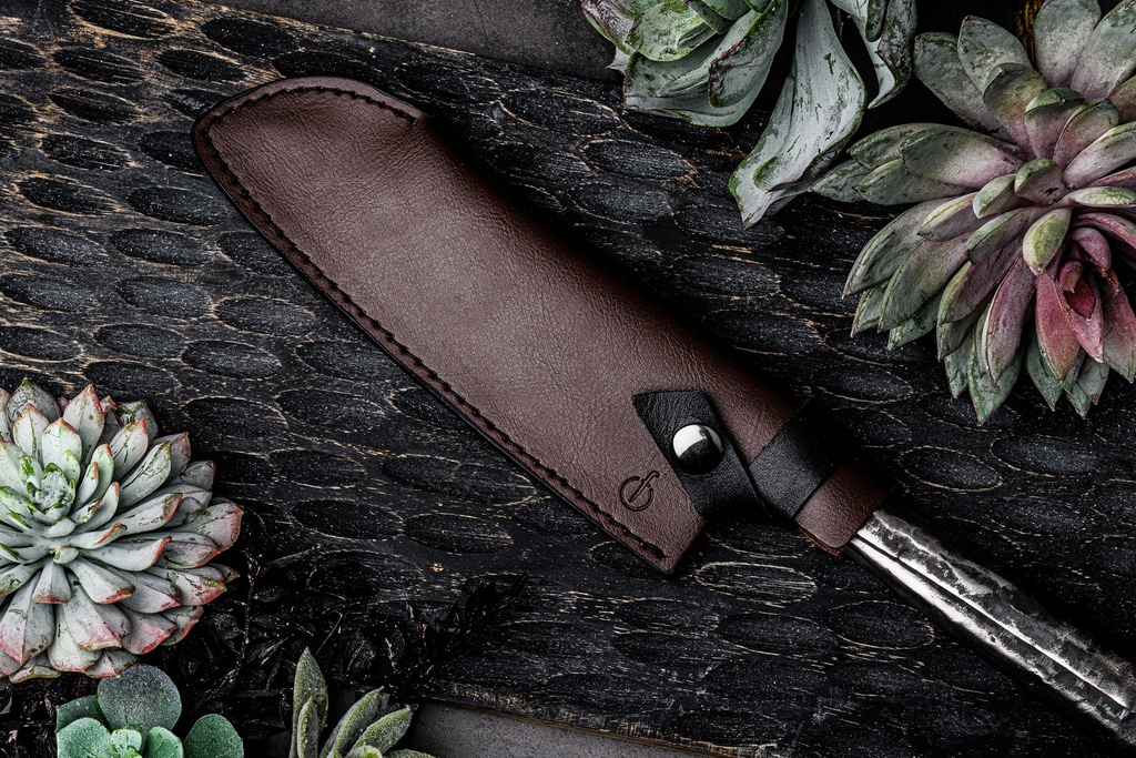 leather lederen hoes santokumes 18cm