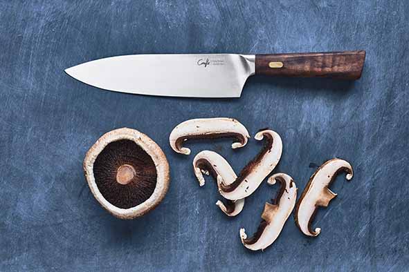 couteaux & co chefmes 20.5 cm walnoot