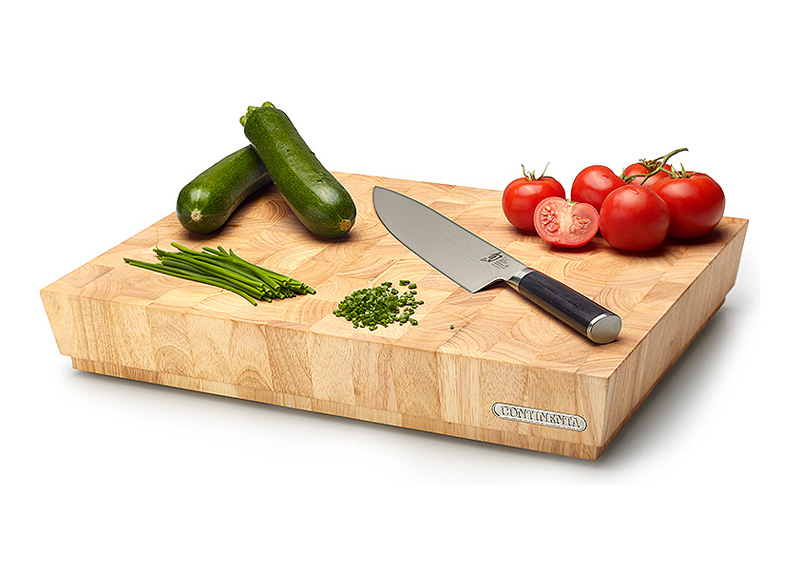 hakblok, rubberhout kops 48x36x7,5