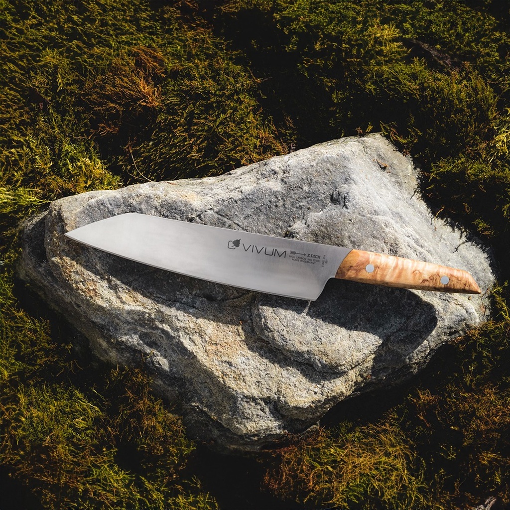 koksmes 21 cm vivum houten handvat  