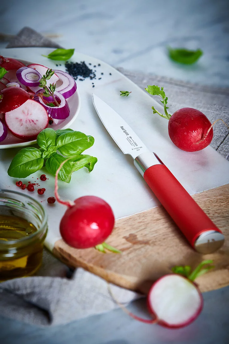 paring knife 9 cm red spirit 