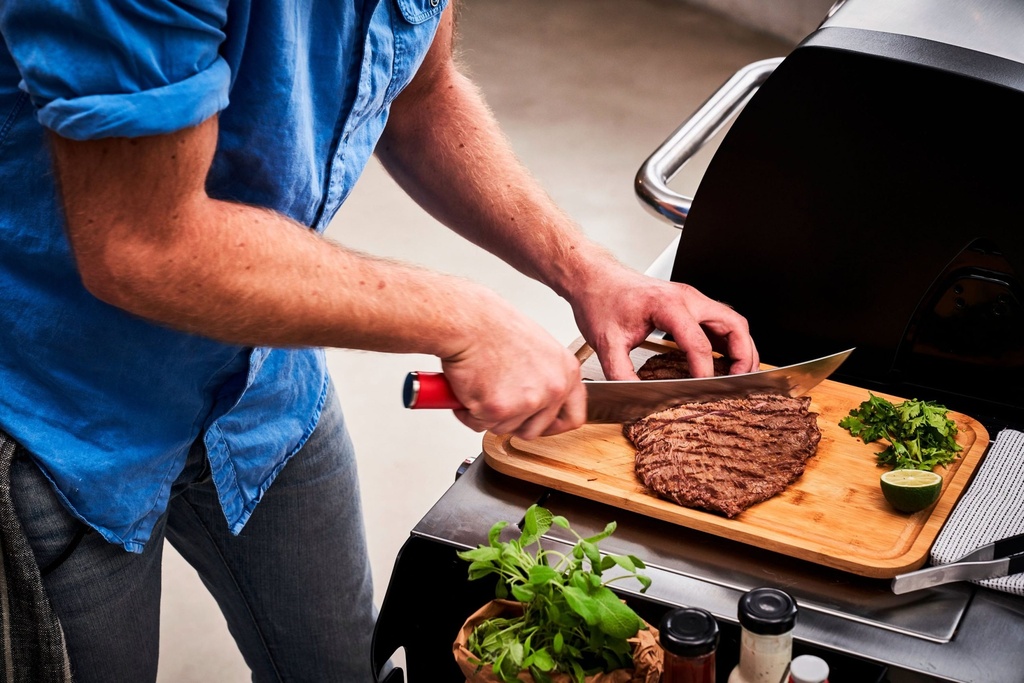 butcher's knife 26 cm red spirit   