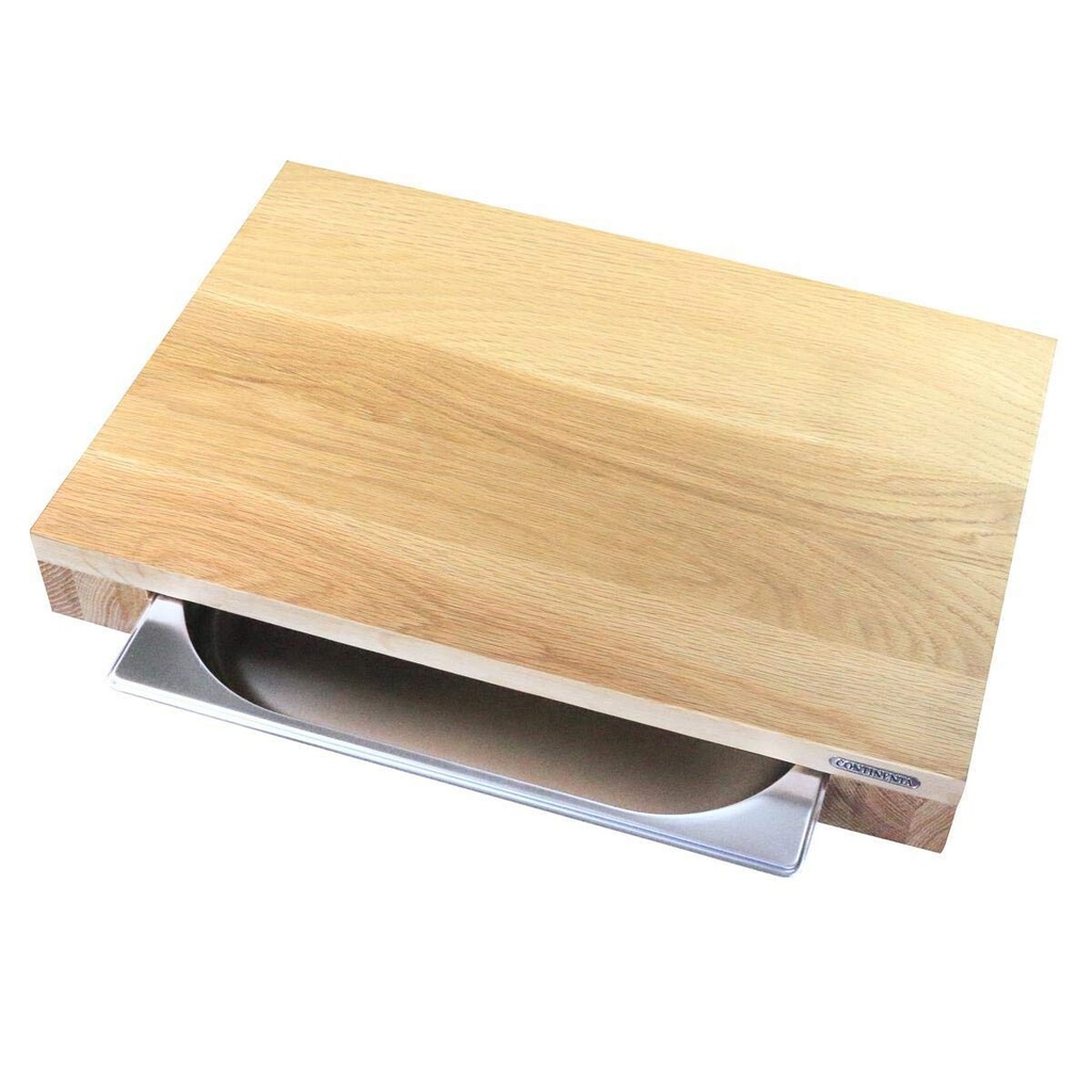 snijplank met roestvrijstalen lade, 48x32.5x6