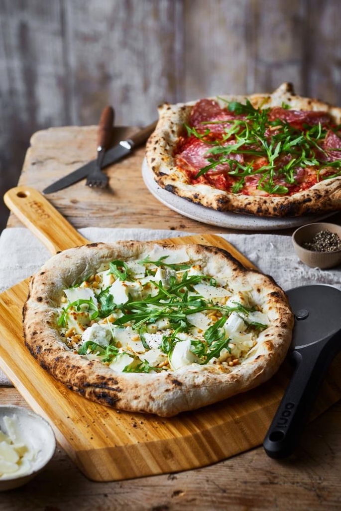 Pizzaschep bamboe, 30 cm