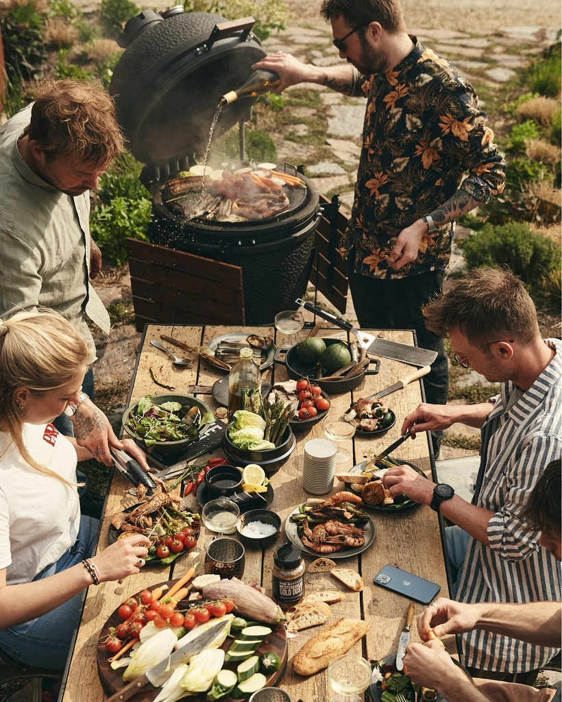 cast iron half moon grill medium