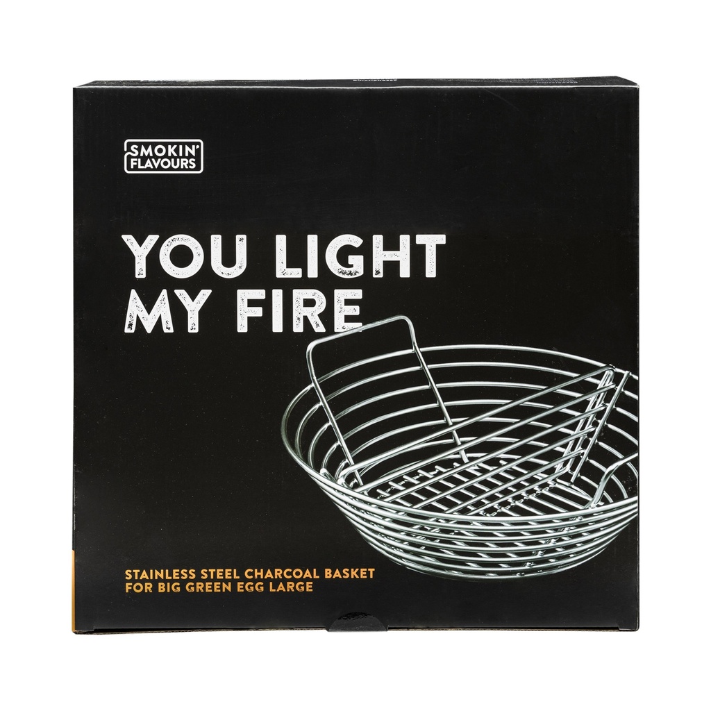 houtskoolmand voor BGE large