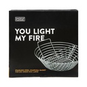 houtskoolmand voor BGE large