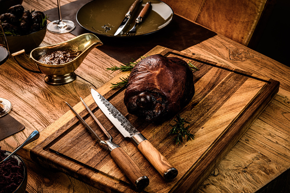 olive trancheervork 19 cm