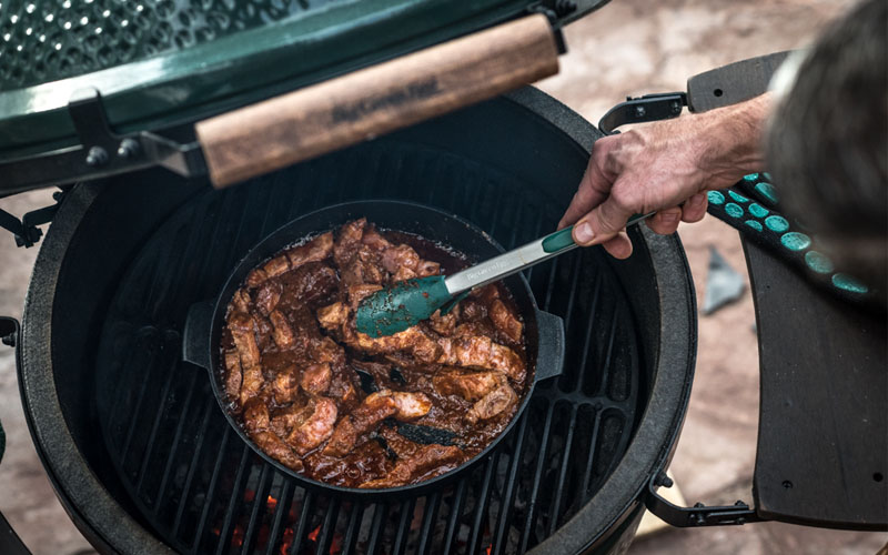 Pitt-Big Green Egg-Gietijzeren skillet S 27 cm-1