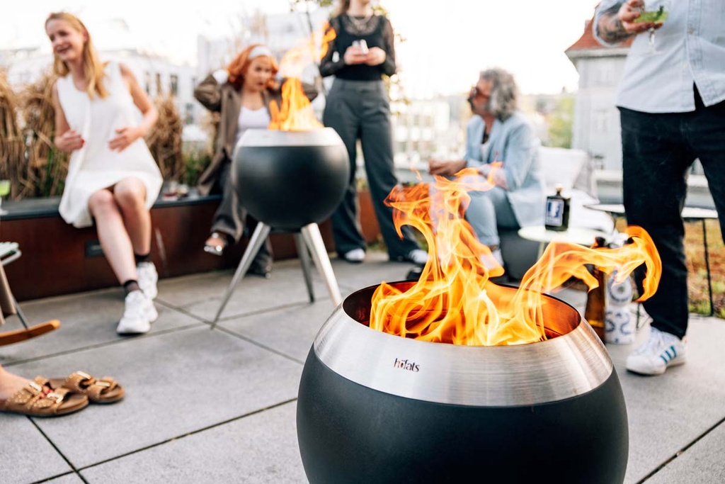 moon 45 vuurschaal met standaard hoog