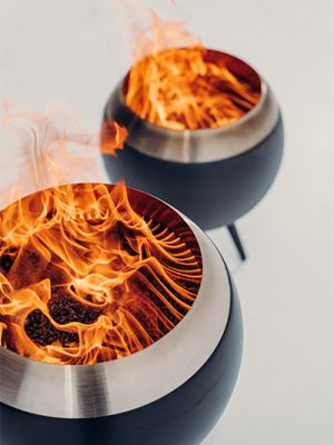 moon 45 vuurschaal met standaard laag