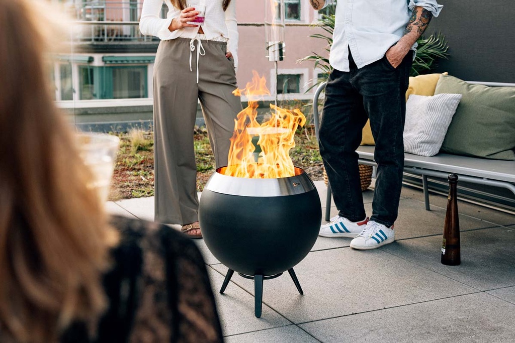 moon 45 vuurschaal met standaard laag